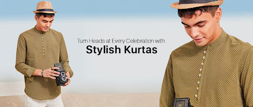 Level Up Your Festive Style with House of Storis' Men Kurta Collection
