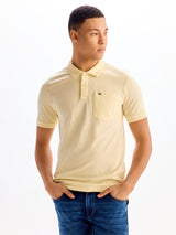 Cream Regular Fit Pure Cotton Polo T-Shirt