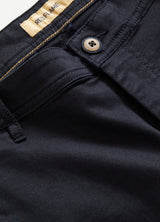 Black Solid Stretch Slim Fit Trouser