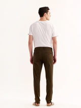 Olive Stretch Skinny Fit Trouser