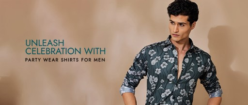 Unleash Your Party Persona with Stylish Party Wear Shirts for Men