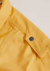 Yellow Twill Cargo Shirt