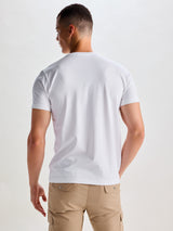 White Supima Cotton Stretch T-Shirt
