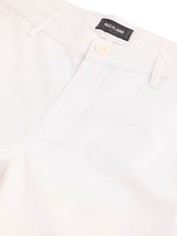 White Relax Fit Trouser