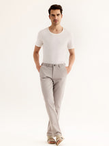 Grey Stretch Slim Fit Trouser