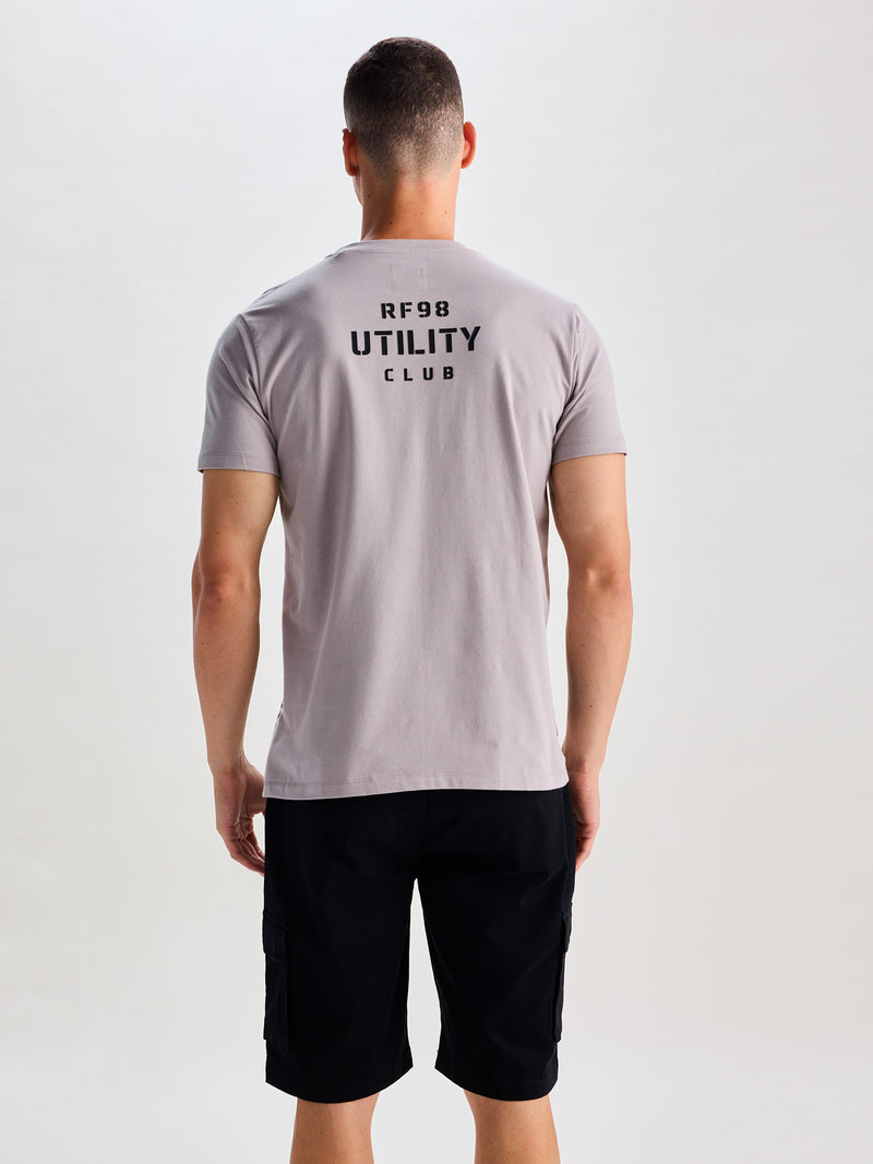 Grey Ultra Soft Stretch T-Shirt