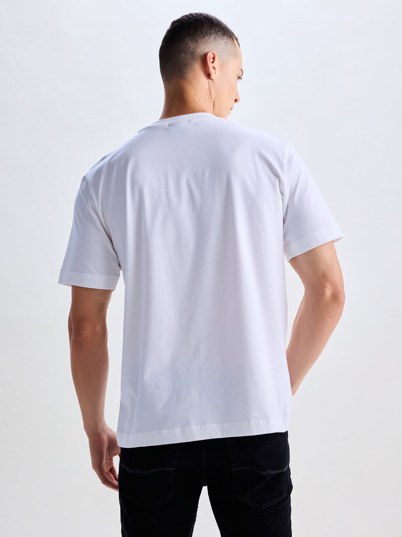 White Relax Fit Ultra Soft Stretch T-Shirt