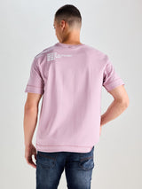 Dusty Pink Relax Fit Supima Cotton Stretch T-Shirts