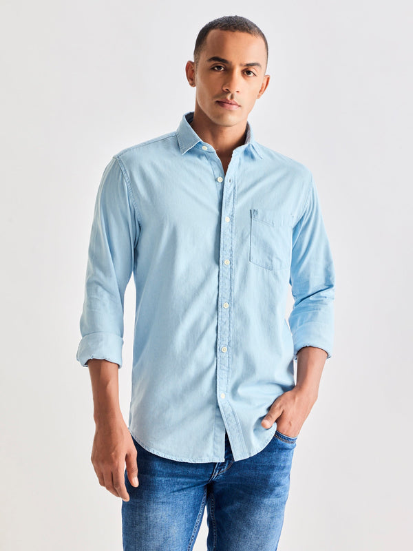 Lightweight Denim Shirt | Premium Italian Fabric | Hudson Jeans