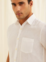 White Royal Linen Shirt