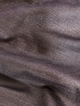 Black Linen Solid Casual Kurta