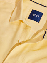Yellow Plain Casual Shirt