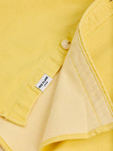 Yellow Hooded Denim Shirt