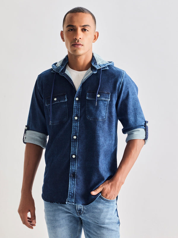 codaisy - Blue Denim Regular Fit Men's Casual Shirt ( Pack of 1 ) - Buy  codaisy - Blue Denim Regular Fit Men's Casual Shirt ( Pack of 1 ) Online at  Best Prices in India on Snapdeal