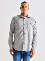 Grey Denim Shirt