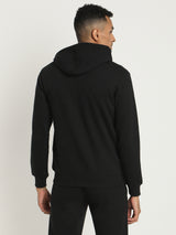 Black Fleece Hooded Sweatshirt