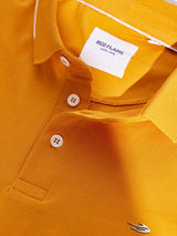 Yellow Stretch Polo T-Shirt