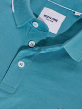 Blue Stretch Polo T-Shirt