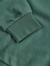 Green Ottoman Crew Neck Sweatshirt