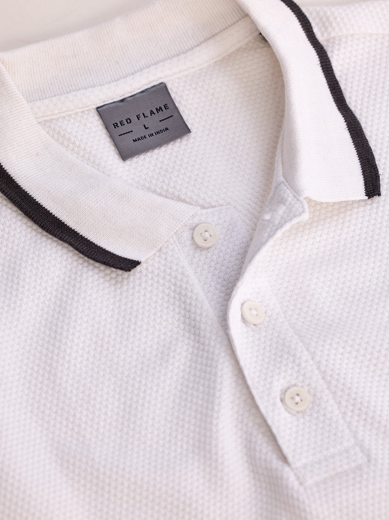 White Regular Fit Pure Cotton T-Shirt