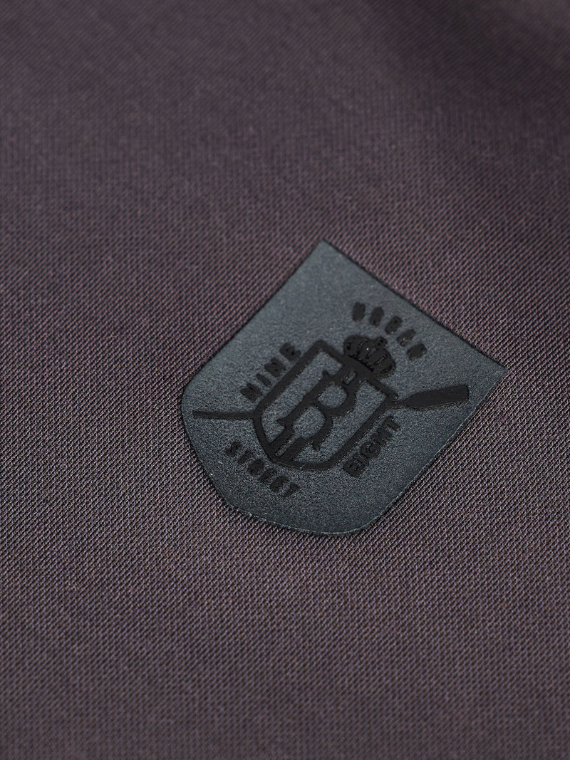 Grey Plain Polo T-Shirt