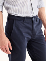 Navy Stretch Slim Fit Trouser