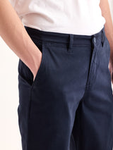 Navy Stretch Relax Fit Trouser