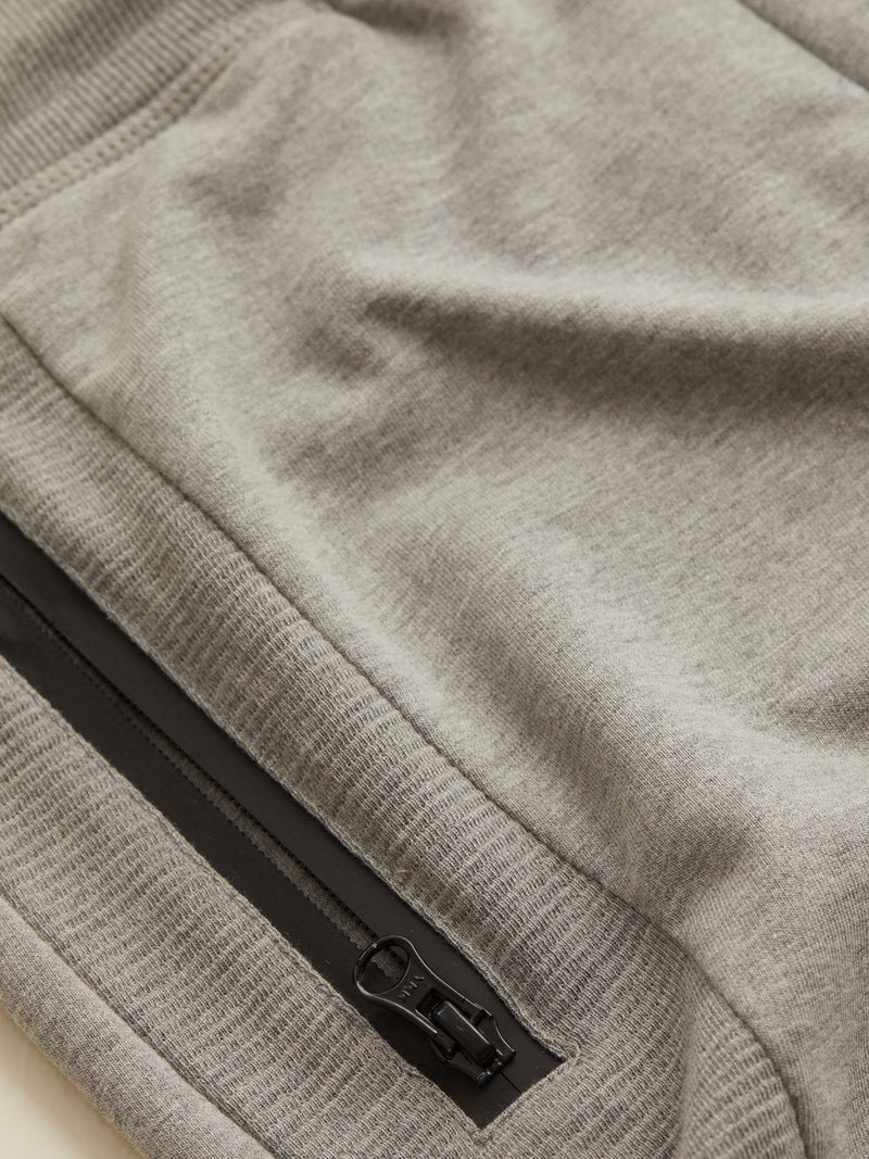 Grey Solid Shorts
