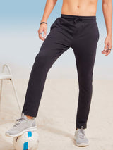 Black Knitted Track Pant