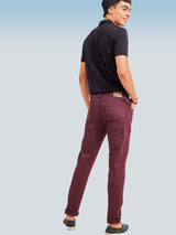 Red 4-Way Stretch Trouser