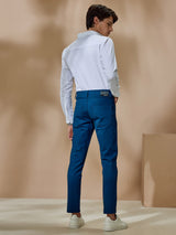 Blue 4-Way Stretch Trouser