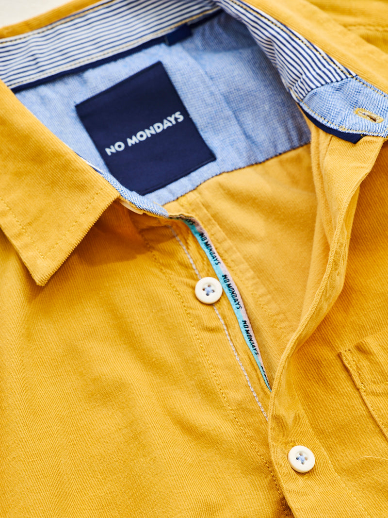 Yellow Corduroy Shirt