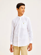 White Pure Cotton Shirt