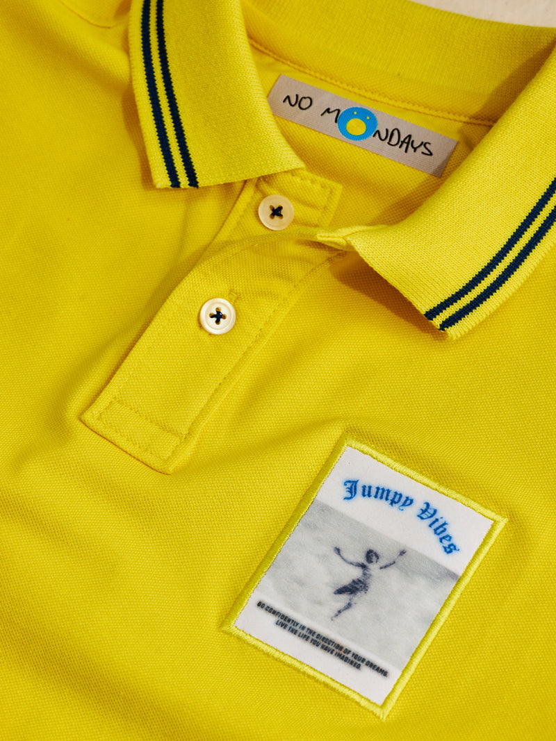 Yellow Solid Polo