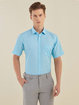 Turquoise Plain Shirt