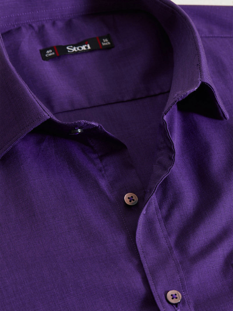 Purple Plain Shirt