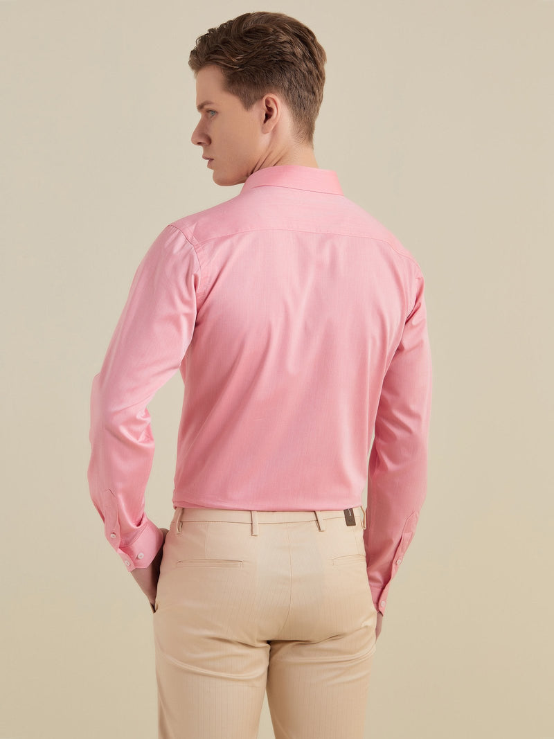 Pink Solid Shirt