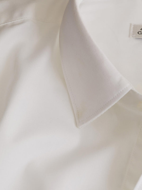 White Plain Formal Shirt