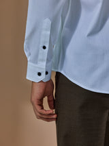 White Dobby Formal Shirt