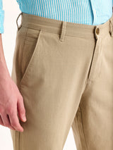 Khaki Slim Fit Trouser