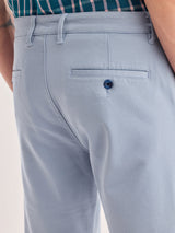 Blue Stretch Slim Fit Trouser