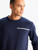 Navy Solid Stretch Co-Ords