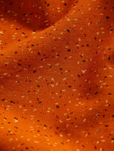 Orange Printed Kurta