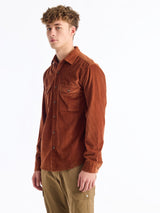 Brown Corduroy Over Shirt
