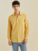Yellow Printed Shirt