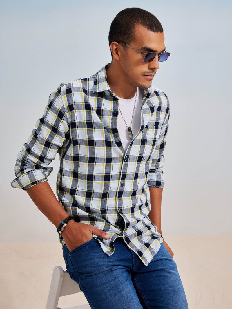 Checks Cotton Pepe Jeans Shirt For Mens, Half Sleeves, Casual Wear at Rs  1899 in Rupnagar
