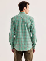 Green Checked Shirt