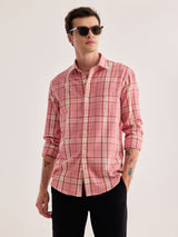 Pink Checked Shirt