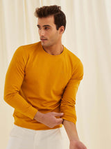 Mustard 4-Way Stretch Sweatshirt