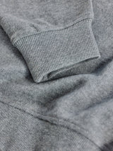 Grey Brushed Crew Neck Sweatshirt